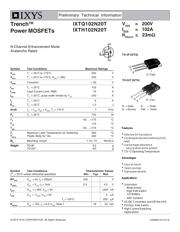 IXTH102N20T 数据规格书 1