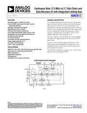 ADN2812ACPZ datasheet.datasheet_page 1