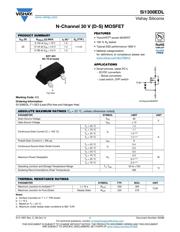 SI1308EDL-T1-GE3 数据规格书 1