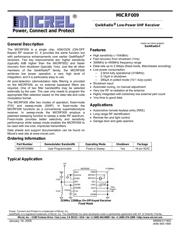 MICRF009BM-TR datasheet.datasheet_page 1