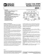 AD9224ARSZRL datasheet.datasheet_page 1