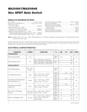 MAX4948EBA+T 数据规格书 2
