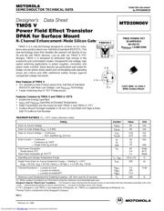 MTD20N06V datasheet.datasheet_page 1