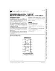 DS8922 datasheet.datasheet_page 1