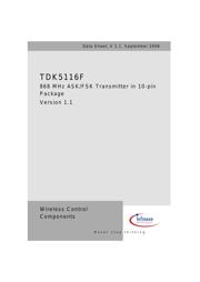 TDK5116F 数据规格书 3