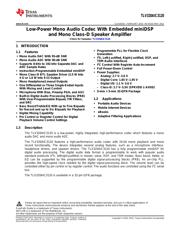 TLV320AIC3120EVM-U datasheet.datasheet_page 1