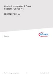 IGCM20F60HAXKMA1 数据规格书 1