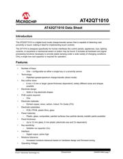 AT42QT1010-TSHR Datenblatt PDF
