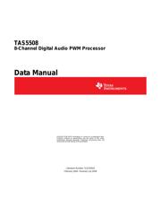 TAS5508 datasheet.datasheet_page 1