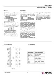 U62256ADK07LLG1 datasheet.datasheet_page 1