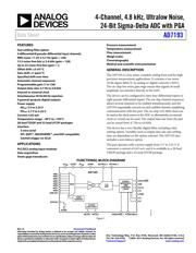 AD7193BRUZ 数据手册