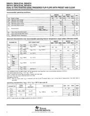 SN74LS74ANE4 datasheet.datasheet_page 4