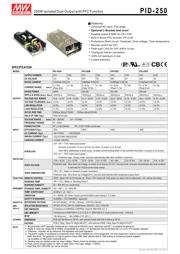 PID-250A-CASE 数据规格书 1