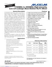 MAX2043ETX+ datasheet.datasheet_page 1