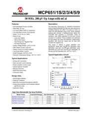MCP651-E/SN 数据规格书 1
