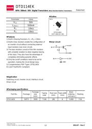 DTD114EKT146 datasheet.datasheet_page 1