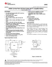 LM3553 数据规格书 1