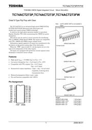TC74ACT273FW datasheet.datasheet_page 1