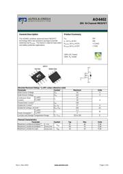 AO4402 datasheet.datasheet_page 1