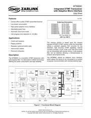 MT8889CE1 datasheet.datasheet_page 1