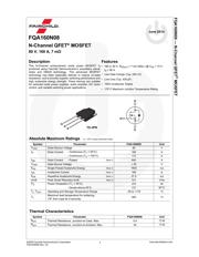 FQA160N08 datasheet.datasheet_page 1