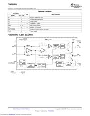 TPA2010D1YZFT 数据规格书 4