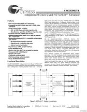 CYV15G0403TB-BGXC datasheet.datasheet_page 1