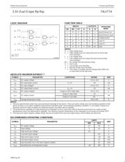 74LVT74DB datasheet.datasheet_page 3