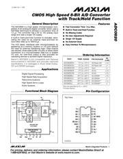 ADC0820CCN+ datasheet.datasheet_page 1