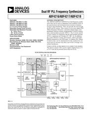 ADF4216BRUZ-REEL7 datasheet.datasheet_page 1