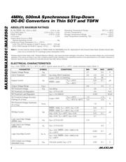 MAX8560EZK+T datasheet.datasheet_page 2