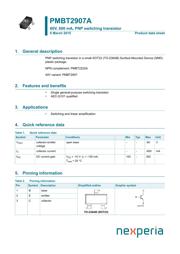 PMBT2907 datasheet.datasheet_page 1