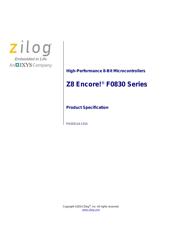 Z8F0131HH020SG datasheet.datasheet_page 1