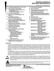 MSP430F4783IPZ datasheet.datasheet_page 1