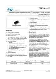 TDA8566TH/N2S,118 Datenblatt PDF