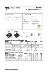 AO4611 datasheet.datasheet_page 1