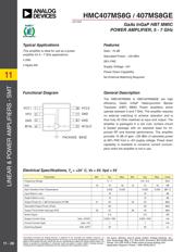 HMC407MS8GTR 数据规格书 1