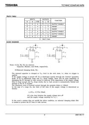 TC74HC123AF 数据规格书 2
