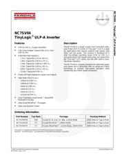 NC7SV04P5X datasheet.datasheet_page 1