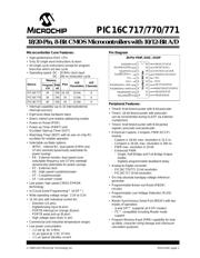 PIC16C770/SS datasheet.datasheet_page 1