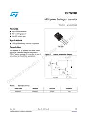 BDW83C datasheet.datasheet_page 1