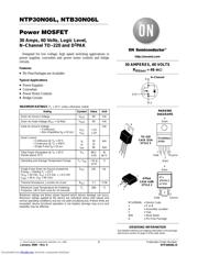 NTB30N06LT4G datasheet.datasheet_page 1