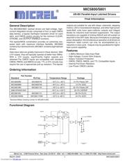 MIC5800YM TR 数据规格书 1