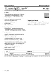 TDA9852 datasheet.datasheet_page 2