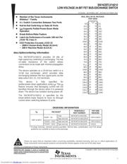 SN74CBTLV16212GR 数据规格书 1