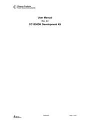 CC1050DK-868-915 数据规格书 1