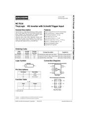 NC7S14L6X datasheet.datasheet_page 2