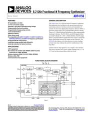 ADF4156BCPZ datasheet.datasheet_page 1