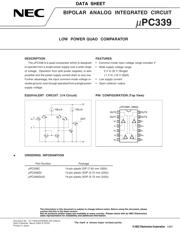 UPC339 datasheet.datasheet_page 1