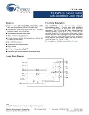 CY2DP1504ZXC datasheet.datasheet_page 1